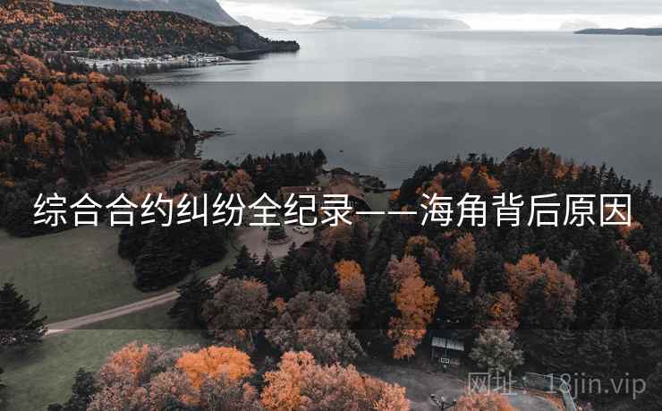 综合合约纠纷全纪录——海角背后原因